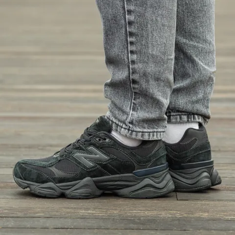 New Balance 9060 Black Suede
