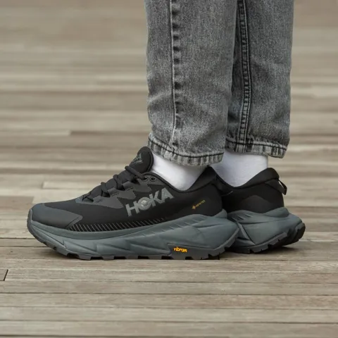 Hoka Skyline-Float X Gore-Tex Black Grey