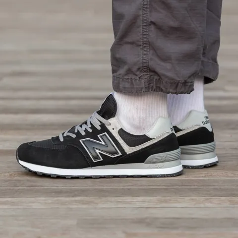 New Balance 574 Classic Black White